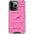 NFL Miami Dolphins - Blast Pink iPhone 13 Pro Clear Case
