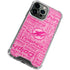 NFL Miami Dolphins - Blast Pink iPhone 13 Pro Clear Case