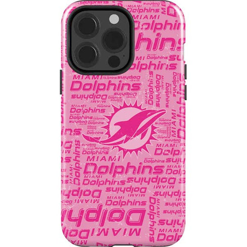 NFL Miami Dolphins - Blast Pink iPhone 13 Pro Impact Case