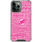 NFL Miami Dolphins - Blast Pink iPhone 13 Pro Max Clear Case