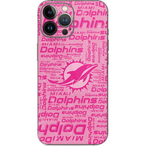 NFL Miami Dolphins - Blast Pink iPhone 13 Pro Max Skin