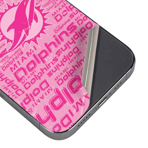 NFL Miami Dolphins - Blast Pink iPhone 13 Pro Max Skin