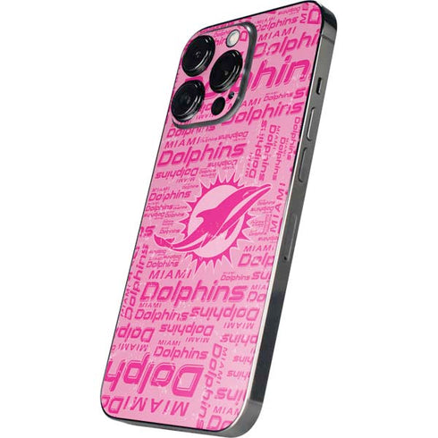 NFL Miami Dolphins - Blast Pink iPhone 13 Pro Skin