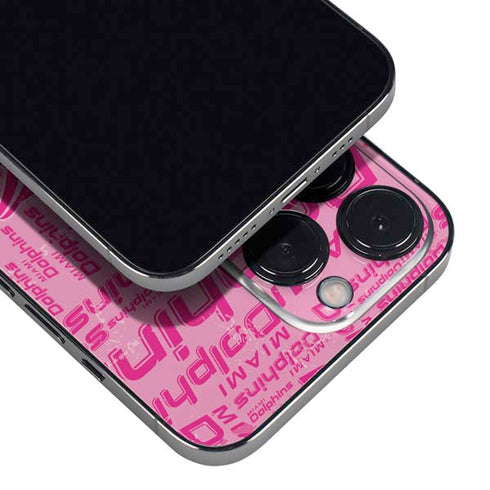 NFL Miami Dolphins - Blast Pink iPhone 13 Pro Skin