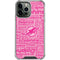 NFL Miami Dolphins - Blast Pink iPhone 14 Pro Max Clear Case