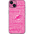 NFL Miami Dolphins - Blast Pink iPhone 14 Skin