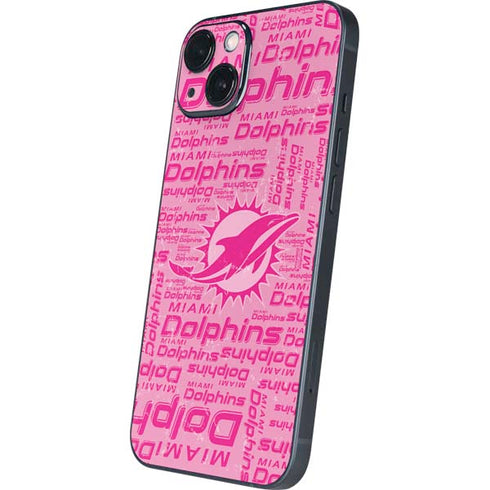 NFL Miami Dolphins - Blast Pink iPhone 14 Skin