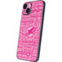 NFL Miami Dolphins - Blast Pink iPhone 14 Skin