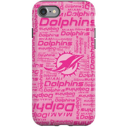 NFL Miami Dolphins - Blast Pink iPhone SE (2nd & 3rd Gen) Pro Case