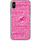 NFL Miami Dolphins - Blast Pink iPhone X Skin