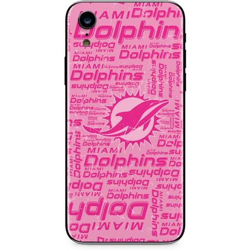 NFL Miami Dolphins - Blast Pink iPhone XR Skin