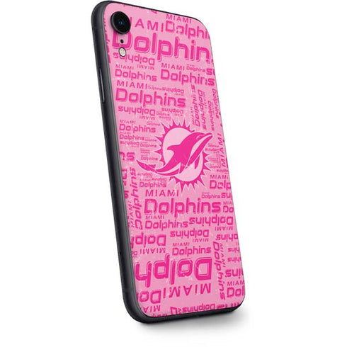 NFL Miami Dolphins - Blast Pink iPhone XR Skin