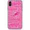 NFL Miami Dolphins - Blast Pink iPhone XS Skin