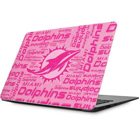 NFL Miami Dolphins - Blast Pink Apple MacBook Skin
