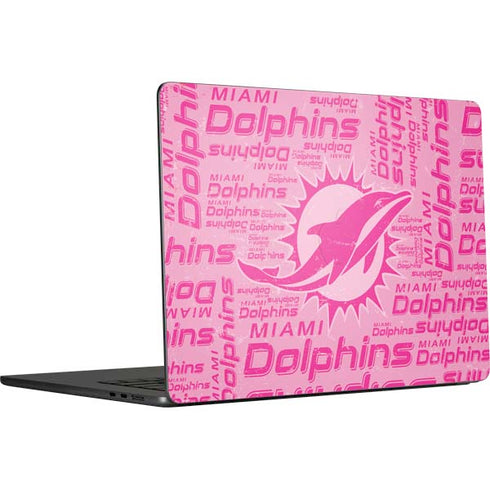 NFL Miami Dolphins - Blast Pink MacBook Air 15 in (2023) Skin