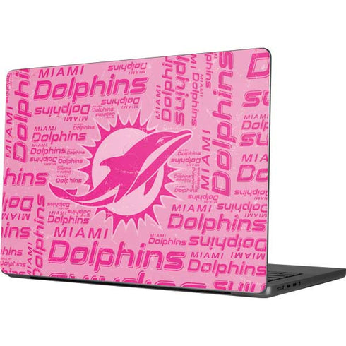 NFL Miami Dolphins - Blast Pink MacBook Pro 14in (2021-24) Skin