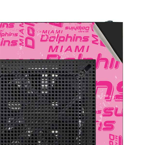 NFL Miami Dolphins - Blast Pink NZXT H510 Compact ATX Mid-Tower Case Skin