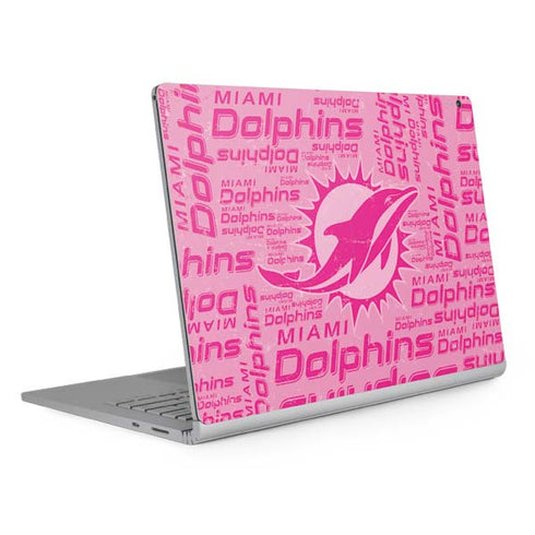 NFL Miami Dolphins - Blast Pink Surface Book 2 13.5in Skin