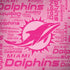 NFL Miami Dolphins - Blast Pink Surface Book 2 13.5in Skin