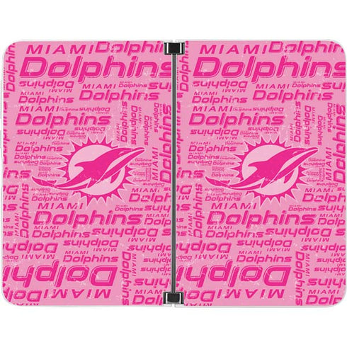 NFL Miami Dolphins - Blast Pink Surface Duo Skin