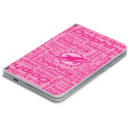 NFL Miami Dolphins - Blast Pink Surface Duo Skin