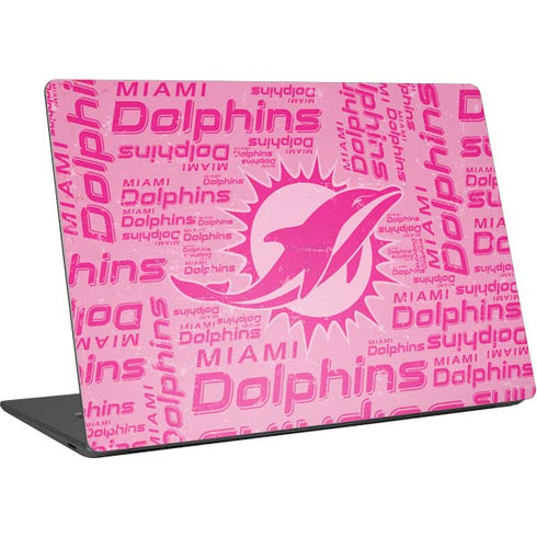 NFL Miami Dolphins - Blast Pink Surface Laptop 4 15in Skin