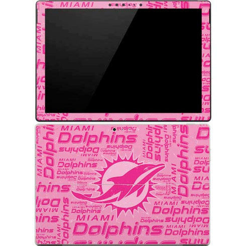 NFL Miami Dolphins - Blast Pink Surface Pro 4 Skin