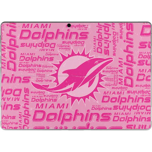 NFL Miami Dolphins - Blast Pink Surface Pro 8 Skin