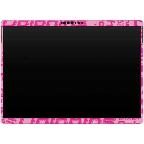 NFL Miami Dolphins - Blast Pink Surface Pro 8 Skin