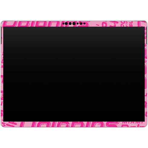 NFL Miami Dolphins - Blast Pink Surface Pro 9 Skin