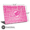 NFL Miami Dolphins - Blast Pink Universal Laptop 14in (11.4 x 8.2in) Skin