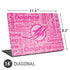 NFL Miami Dolphins - Blast Pink Universal Laptop 14in (11.4 x 8.2in) Skin