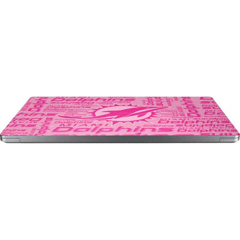NFL Miami Dolphins - Blast Pink Universal Laptop 17in (13.8 x 10in) Skin