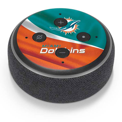 NFL Miami Dolphins Amazon Echo Dot Skin