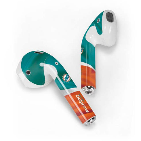 NFL Miami Dolphins Apple AirPods 2 Skin