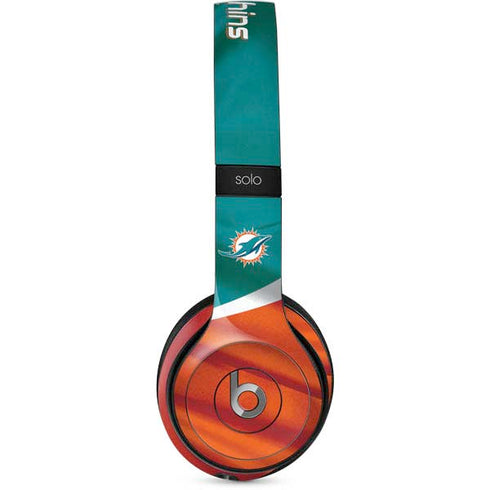 NFL Miami Dolphins Beats Solo 2 Wired Skin