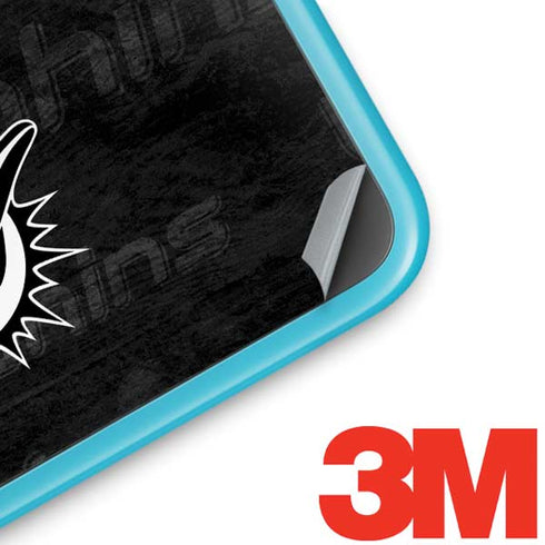 NFL Miami Dolphins Black & White Nintendo 2DS XL (2017) Skin