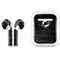 NFL Miami Dolphins Black & White Apple AirPods Skin