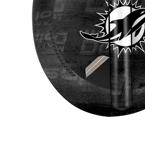 NFL Miami Dolphins Black & White Bose Noise Cancelling Headphones 700 Skin