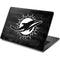 NFL Miami Dolphins Black & White Dell Chromebook Skin