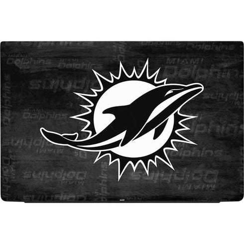 NFL Miami Dolphins Black & White Dell Vostro Skin