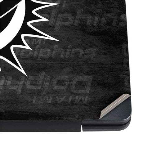NFL Miami Dolphins Black & White Dell Vostro Skin