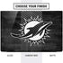 NFL Miami Dolphins Black & White Dell Vostro Skin