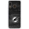 NFL Miami Dolphins Black & White Galaxy A20 Clear Case