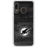 NFL Miami Dolphins Black & White Galaxy A20 Clear Case