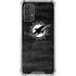 NFL Miami Dolphins Black & White Galaxy A32 5G Clear Case