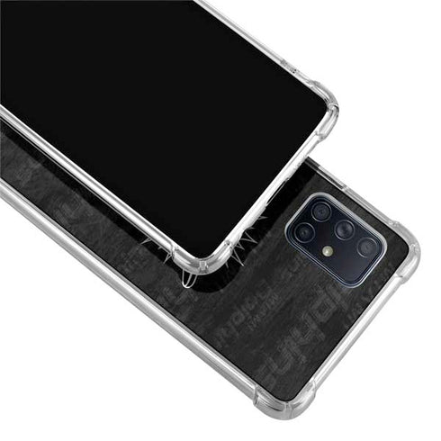 NFL Miami Dolphins Black & White Galaxy A51 5G Clear Case