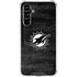 NFL Miami Dolphins Black & White Galaxy A54 5G Clear Case