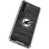 NFL Miami Dolphins Black & White Galaxy A54 5G Clear Case