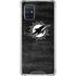 NFL Miami Dolphins Black & White Galaxy A71 5G Clear Case